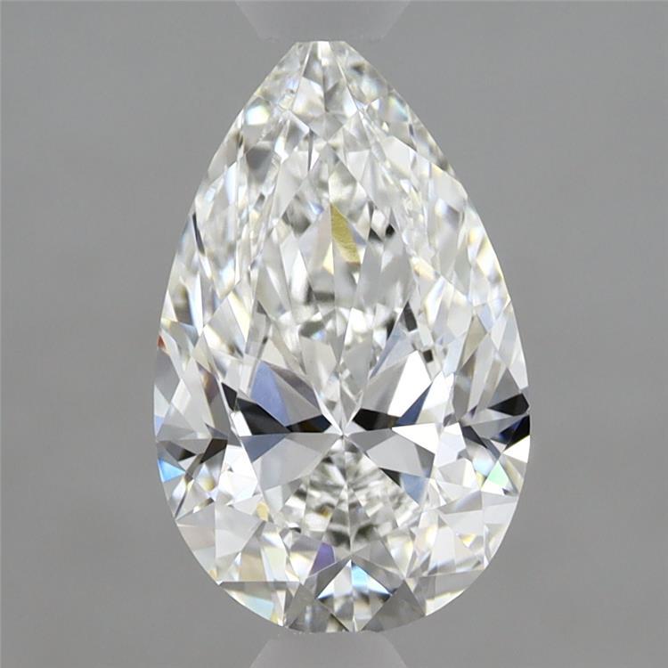 1.71 Carat Pear Shaped, Ideal Cut, E Color, VVS2 Clarity, IGI Certified Lab Grown Diamond
