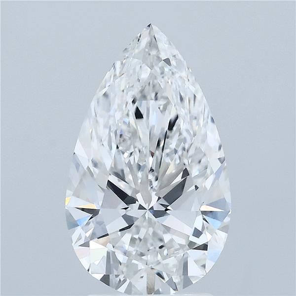 3.01 Carat Pear Shaped, Ideal Cut, E Color, VVS2 Clarity, IGI Certified Lab Grown Diamond