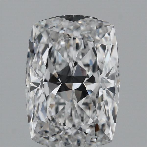 2.01 Carat Cushion Shaped, Ideal Cut, D Color, VS1 Clarity, IGI Certified Lab Grown Diamond
