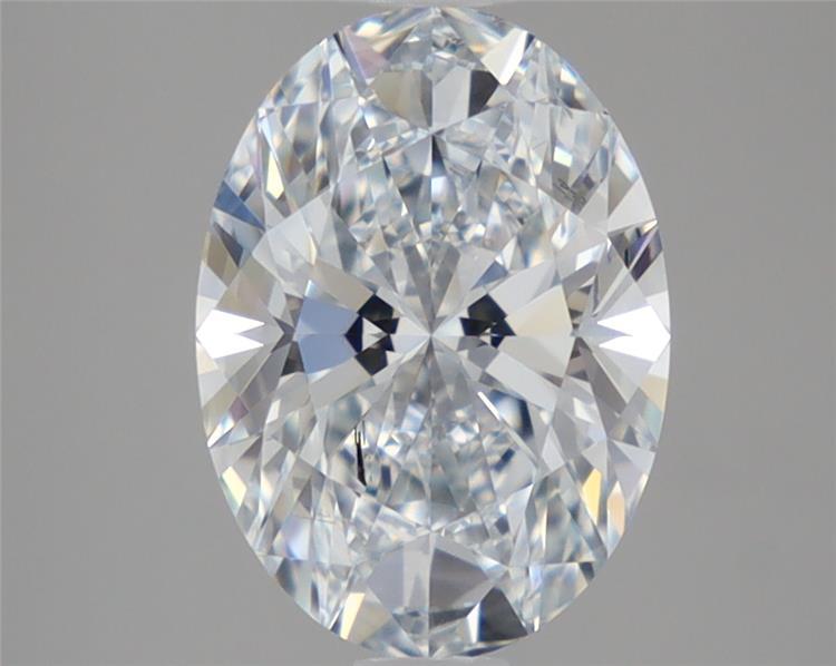 3.05 Carat Oval Shaped, Ideal Cut, F Color, SI1 Clarity, IGI Certified Lab Grown Diamond