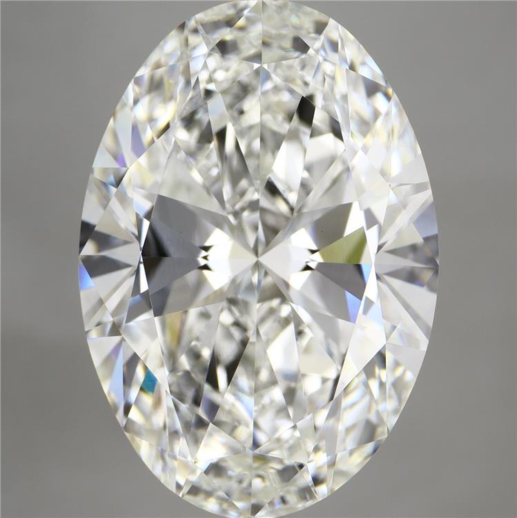 12.08 Carat Oval Shaped, Excellent Cut, F Color, VVS2 Clarity, IGI Certified Lab Grown Diamond