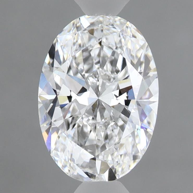 1.09 Carat Oval Shaped, Excellent Cut, D Color, VVS2 Clarity, IGI Certified Lab Grown Diamond