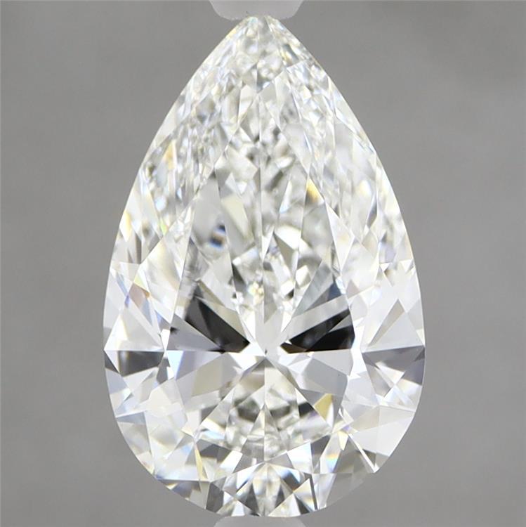 1.96 Carat Pear Shaped, Ideal Cut, E Color, VVS2 Clarity, IGI Certified Lab Grown Diamond