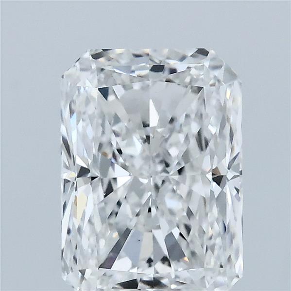 2.01 Carat Radiant Shaped, Ideal Cut, E Color, VS1 Clarity, IGI Certified Lab Grown Diamond