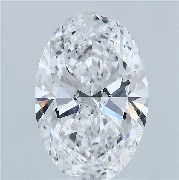 2.00 Carat Oval Shaped, Ideal Cut, D Color, VS2 Clarity, IGI Certified Lab Grown Diamond