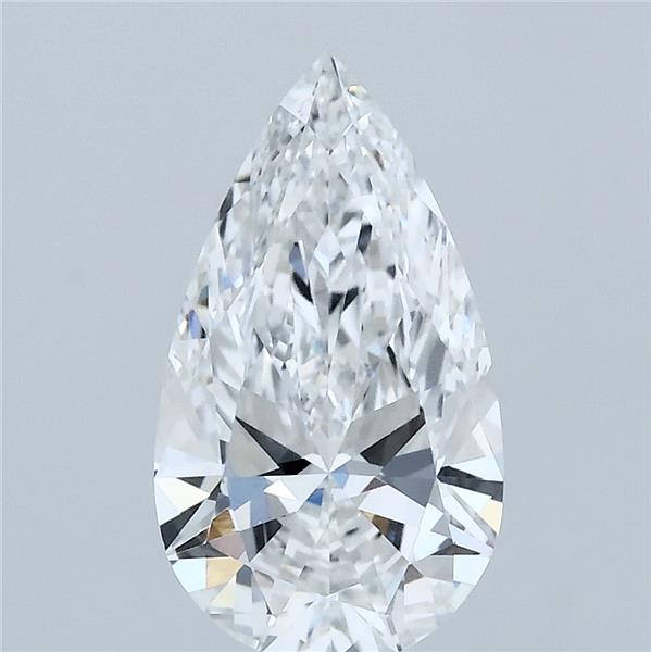 1.71 Carat Pear Shaped, Ideal Cut, E Color, VVS1 Clarity, IGI Certified Lab Grown Diamond