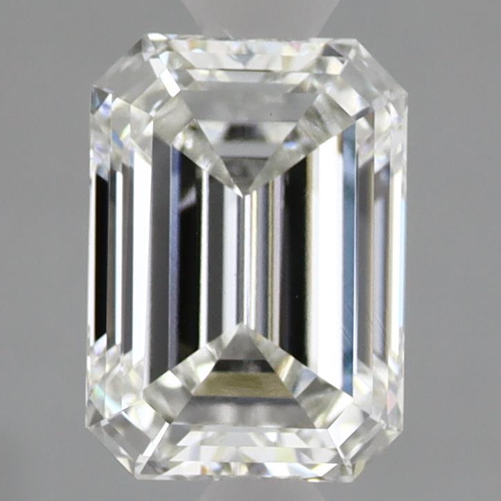 1.65 Carat Emerald Shaped, Ideal Cut, F Color, VS1 Clarity, IGI Certified Lab Grown Diamond