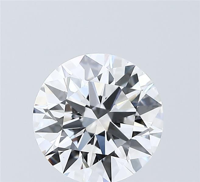 2.05 Carat Round Shaped, Ideal Cut, D Color, VS1 Clarity, IGI Certified Lab Grown Diamond