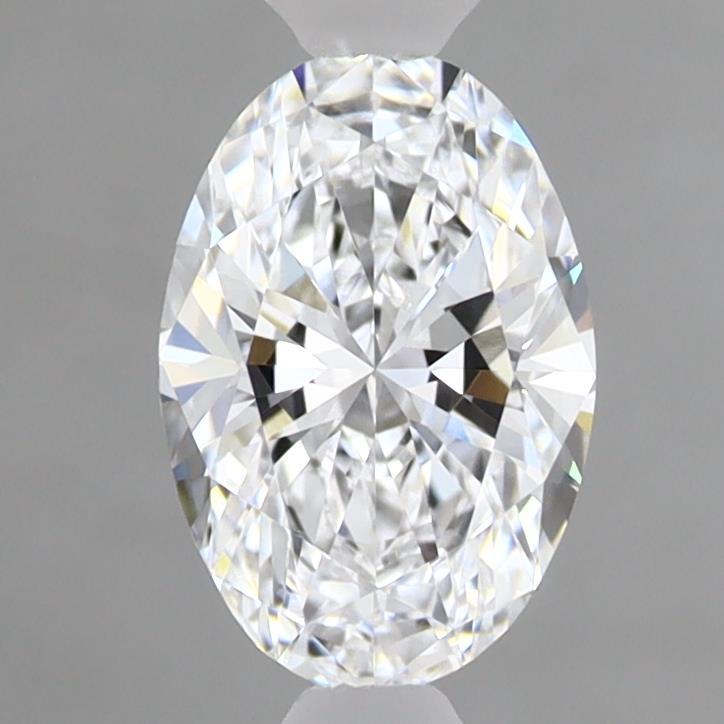 0.97 Carat Oval Shaped, Ideal Cut, D Color, VVS2 Clarity, IGI Certified Lab Grown Diamond