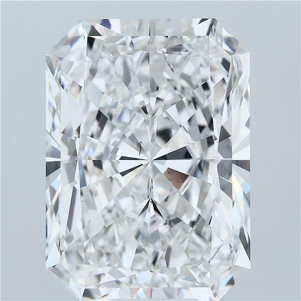 15.09 Carat Radiant Shaped, Ideal Cut, E Color, VS2 Clarity, IGI Certified Lab Grown Diamond