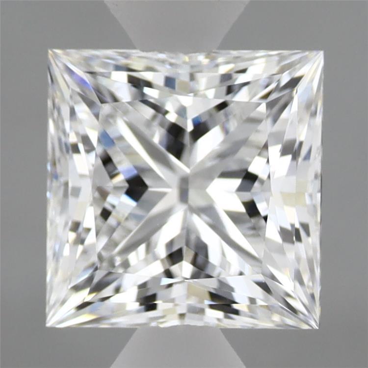 2.02 Carat Princess Shaped, Ideal Cut, E Color, VVS2 Clarity, IGI Certified Lab Grown Diamond