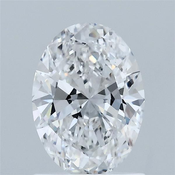 1.09 Carat Oval Shaped, Ideal Cut, D Color, VVS2 Clarity, IGI Certified Lab Grown Diamond