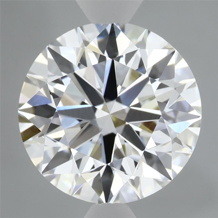 3.05 Carat Round Shaped, Ideal Cut, E Color, VVS2 Clarity, IGI Certified Lab Grown Diamond