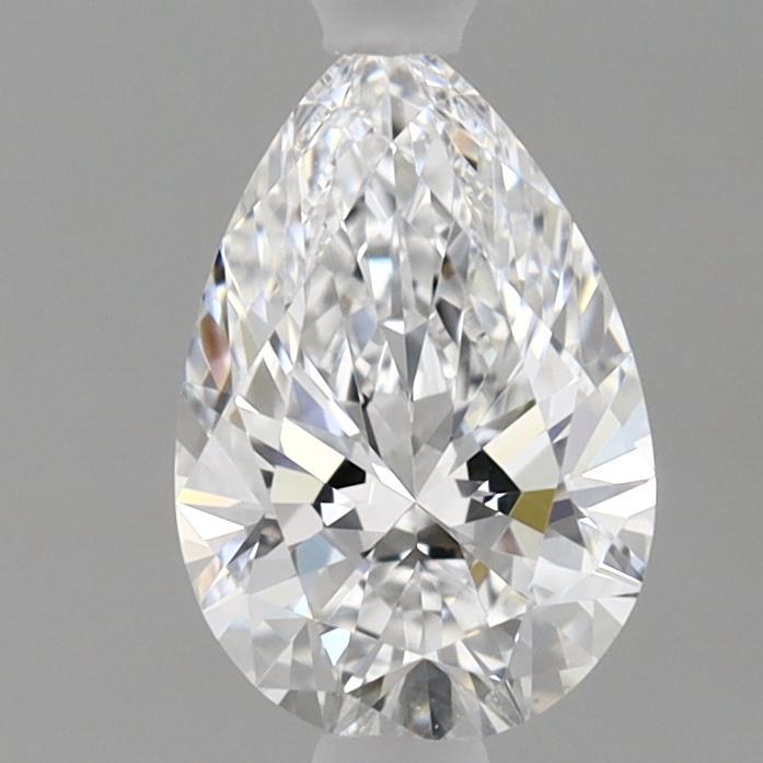 0.98 Carat Pear Shaped, Ideal Cut, D Color, VVS2 Clarity, IGI Certified Lab Grown Diamond