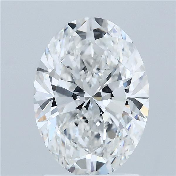 2.03 Carat Oval Shaped, Ideal Cut, E Color, VVS2 Clarity, IGI Certified Lab Grown Diamond