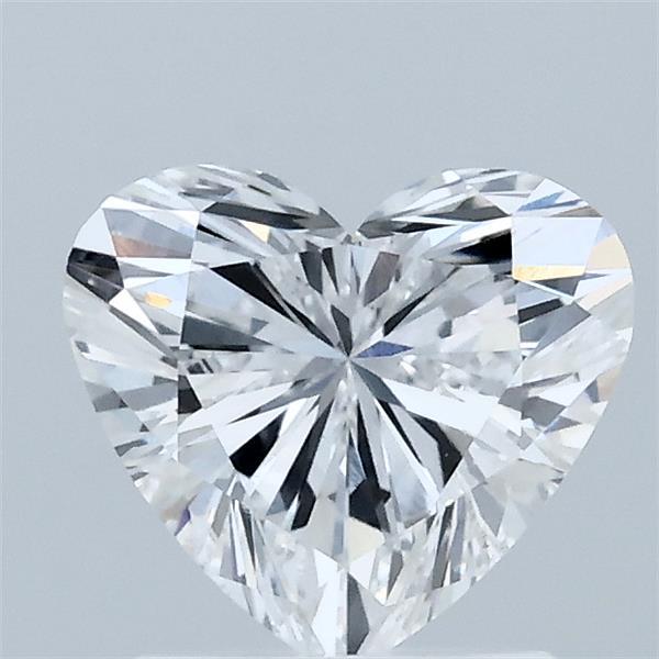 1.22 Carat Heart Shaped, Ideal Cut, D Color, VS1 Clarity, IGI Certified Lab Grown Diamond