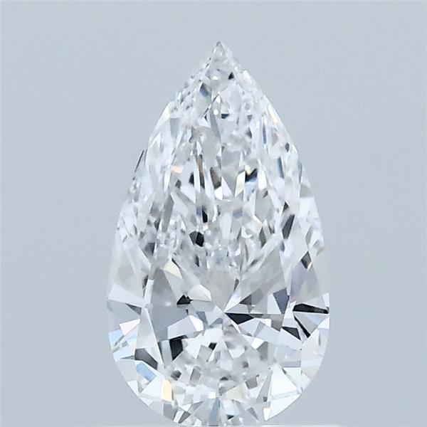 0.72 Carat Pear Shaped, Excellent Cut, D Color, VVS2 Clarity, IGI Certified Lab Grown Diamond
