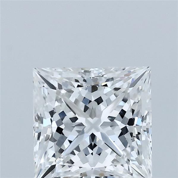 1.52 Carat Princess Shaped, Ideal Cut, E Color, VVS2 Clarity, IGI Certified Lab Grown Diamond