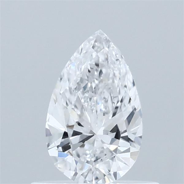 0.52 Carat Pear Shaped, Ideal Cut, D Color, VVS2 Clarity, IGI Certified Lab Grown Diamond
