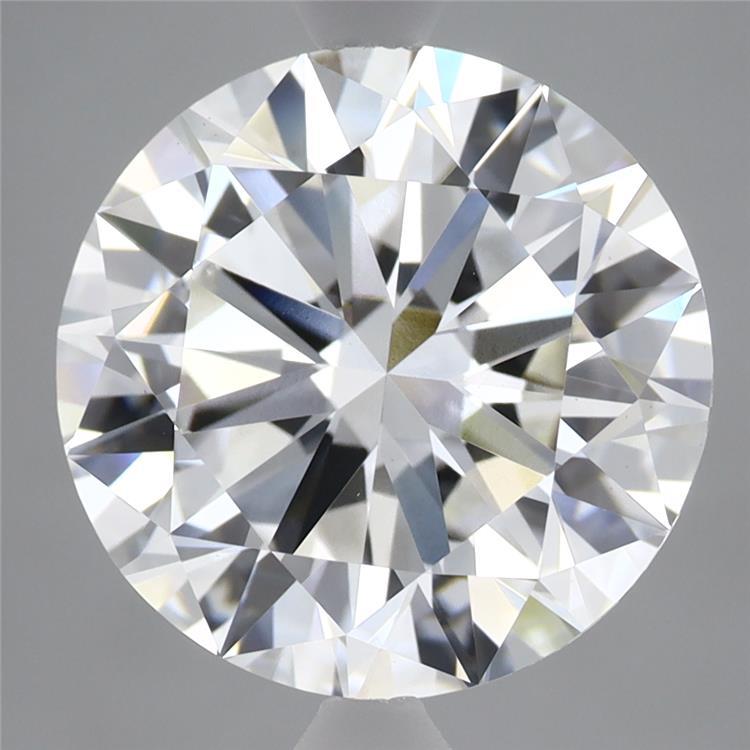 5.51 Carat Round Shaped, Excellent Cut, E Color, VS1 Clarity, IGI Certified Lab Grown Diamond