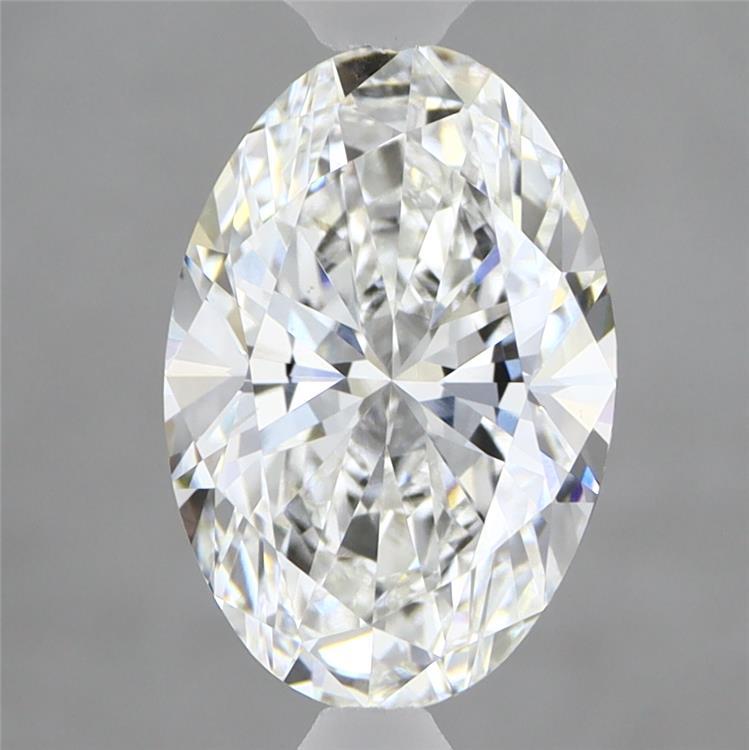 2.17 Carat Oval Shaped, Ideal Cut, E Color, VVS2 Clarity, IGI Certified Lab Grown Diamond