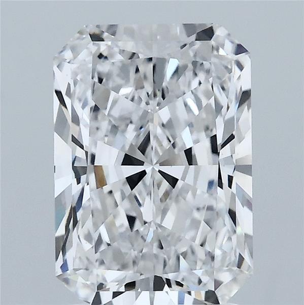 2.50 Carat Radiant Shaped, Ideal Cut, D Color, VS1 Clarity, IGI Certified Lab Grown Diamond