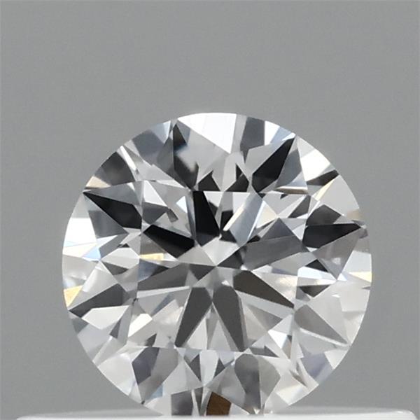 0.36 Carat Round Shaped, Ideal Cut, D Color, VVS2 Clarity, IGI Certified Lab Grown Diamond