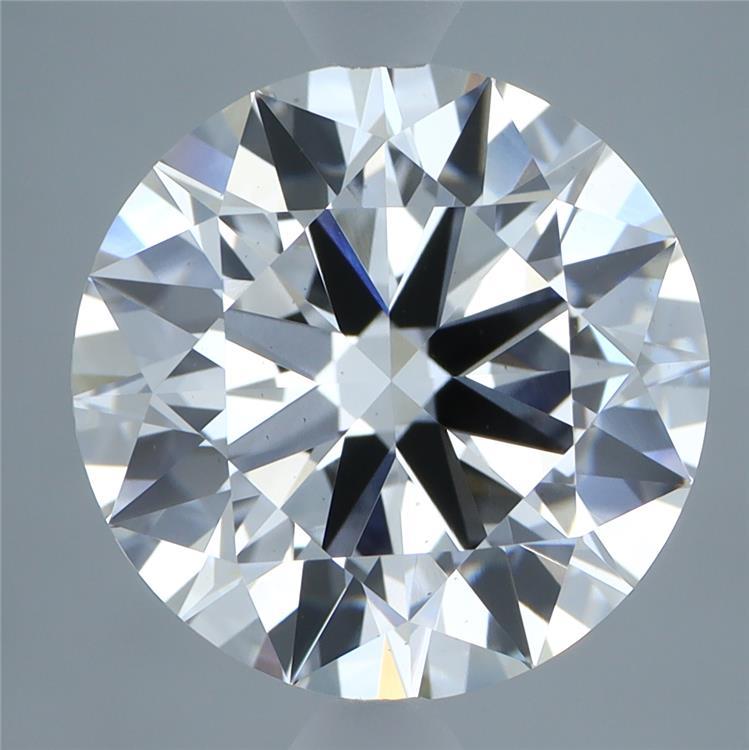 5.57 Carat Round Shaped, Ideal Cut, G Color, VS2 Clarity, IGI Certified Lab Grown Diamond
