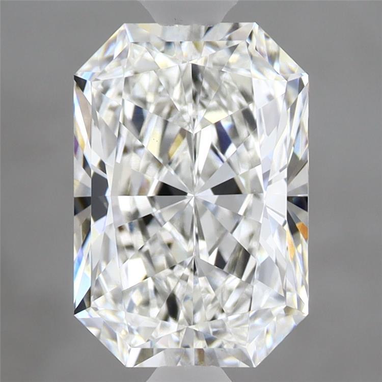 2.82 Carat Radiant Shaped, Ideal Cut, E Color, VVS2 Clarity, IGI Certified Lab Grown Diamond