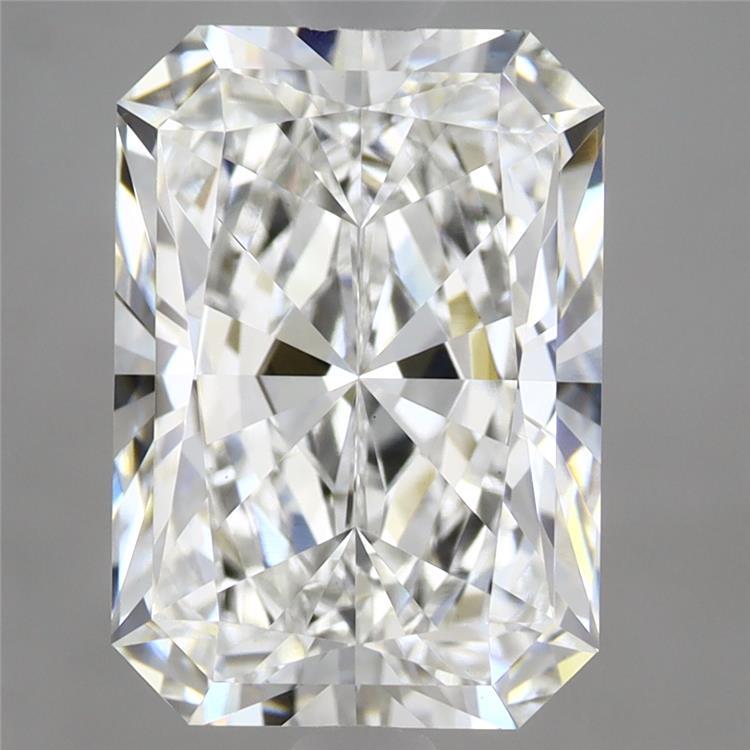 4.60 Carat Radiant Shaped, Ideal Cut, E Color, VS1 Clarity, IGI Certified Lab Grown Diamond