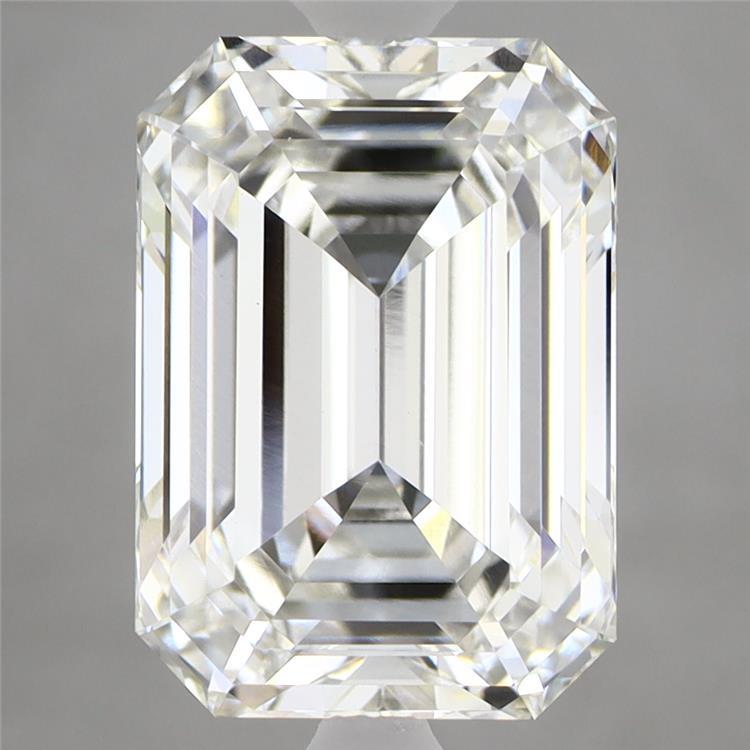 4.66 Carat Emerald Shaped, Excellent Cut, G Color, VS1 Clarity, IGI Certified Lab Grown Diamond
