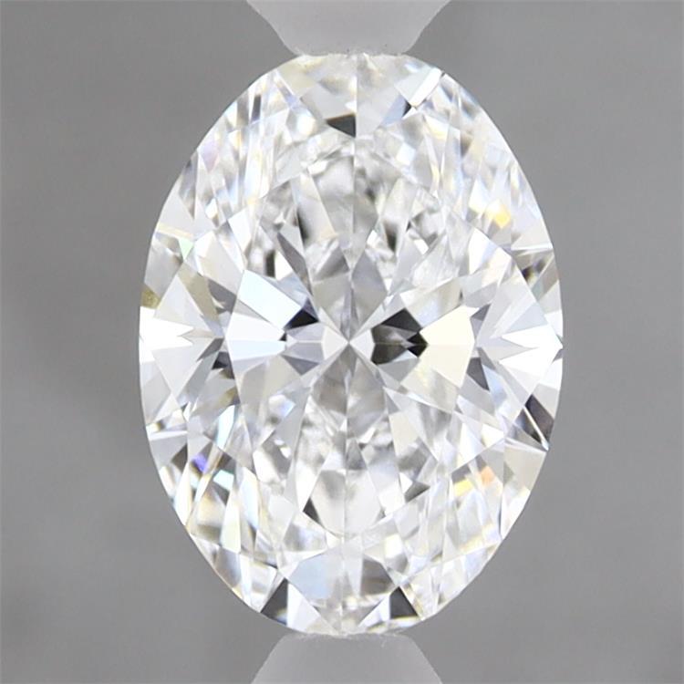 1.09 Carat Oval Shaped, Ideal Cut, D Color, VVS2 Clarity, IGI Certified Lab Grown Diamond