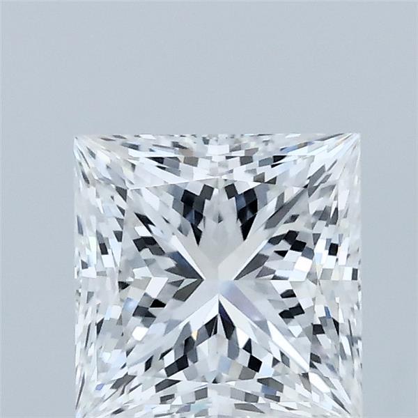 1.55 Carat Princess Shaped, Excellent Cut, E Color, VVS2 Clarity, IGI Certified Lab Grown Diamond