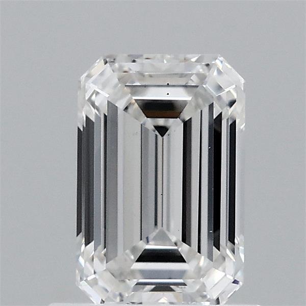 0.98 Carat Emerald Shaped, Ideal Cut, E Color, VS1 Clarity, IGI Certified Lab Grown Diamond