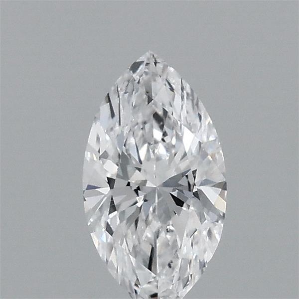 0.45 Carat Marquise Shaped, Ideal Cut, D Color, VVS2 Clarity, IGI Certified Lab Grown Diamond