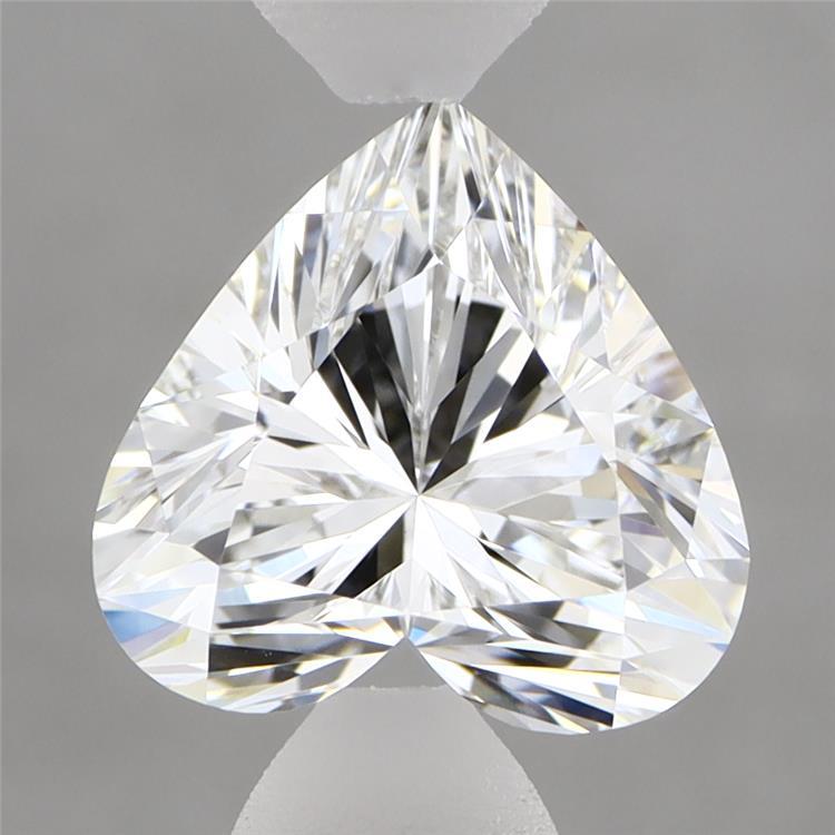 2.58 Carat Heart Shaped, Excellent Cut, E Color, VVS2 Clarity, IGI Certified Lab Grown Diamond