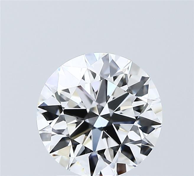 2.04 Carat Round Shaped, Ideal Cut, D Color, VVS2 Clarity, IGI Certified Lab Grown Diamond