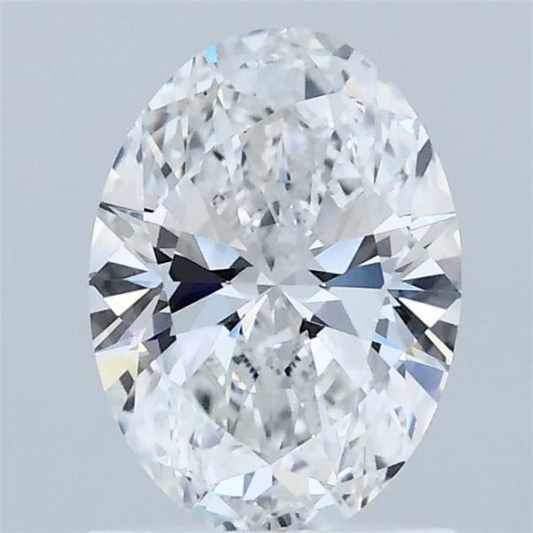 1.07 Carat Oval Shaped, Ideal Cut, D Color, VS1 Clarity, IGI Certified Lab Grown Diamond