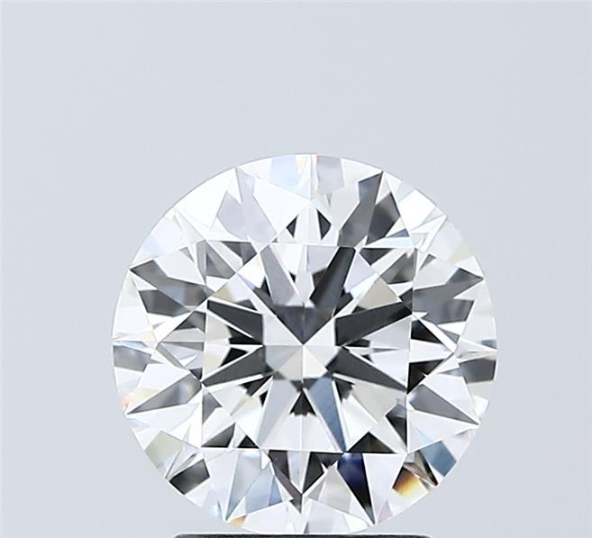 2.04 Carat Round Shaped, Ideal Cut, D Color, VVS2 Clarity, IGI Certified Lab Grown Diamond