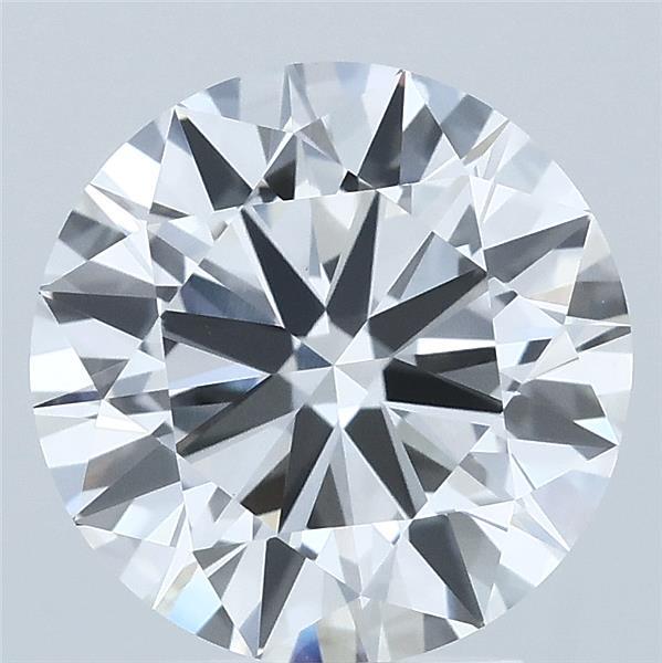 2.98 Carat Round Shaped, Ideal Cut, E Color, VVS2 Clarity, IGI Certified Lab Grown Diamond