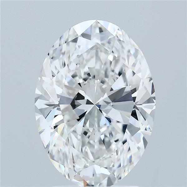 3.02 Carat Oval Shaped, Ideal Cut, F Color, VVS2 Clarity, IGI Certified Lab Grown Diamond
