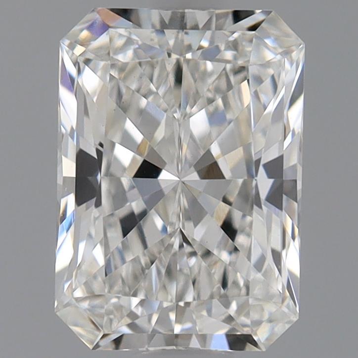 0.92 Carat Radiant Shaped, Ideal Cut, F Color, VS1 Clarity, IGI Certified Lab Grown Diamond