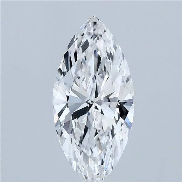 1.07 Carat Marquise Shaped, Ideal Cut, D Color, VVS2 Clarity, IGI Certified Lab Grown Diamond