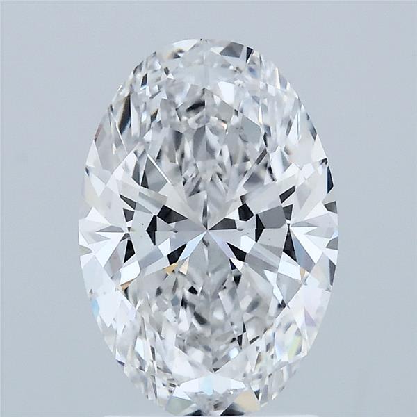 2.00 Carat Oval Shaped, Ideal Cut, D Color, VS1 Clarity, IGI Certified Lab Grown Diamond