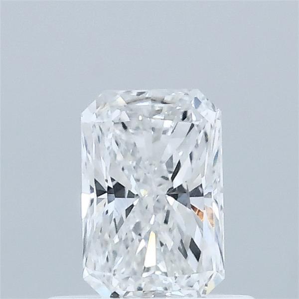 0.54 Carat Radiant Shaped, Ideal Cut, D Color, VS1 Clarity, IGI Certified Lab Grown Diamond