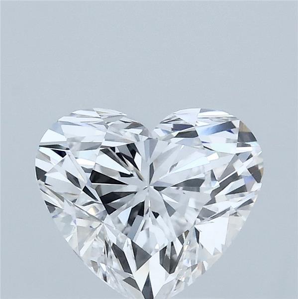 1.50 Carat Heart Shaped, Ideal Cut, D Color, VS1 Clarity, IGI Certified Lab Grown Diamond
