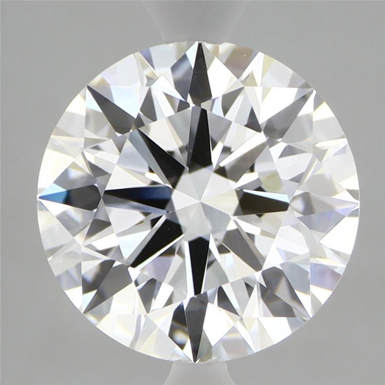 3.06 Carat Round Shaped, Ideal Cut, E Color, VVS2 Clarity, IGI Certified Lab Grown Diamond