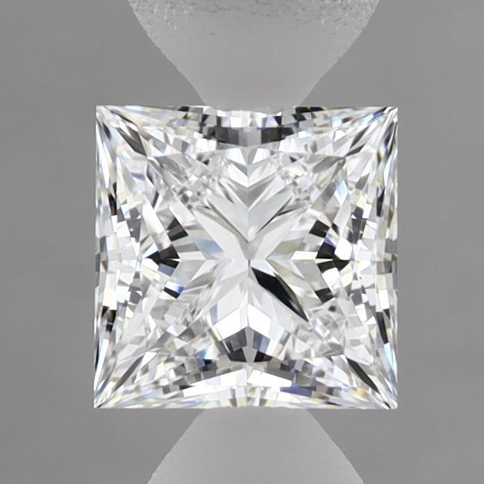 0.99 Carat Princess Shaped, Ideal Cut, D Color, VVS2 Clarity, IGI Certified Lab Grown Diamond