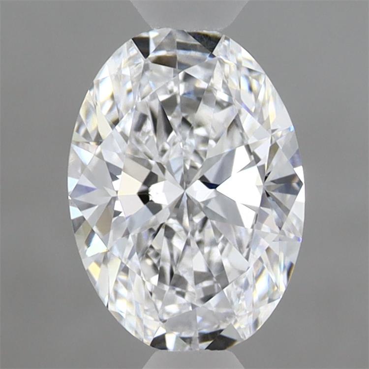 1.06 Carat Oval Shaped, Ideal Cut, D Color, VVS2 Clarity, IGI Certified Lab Grown Diamond