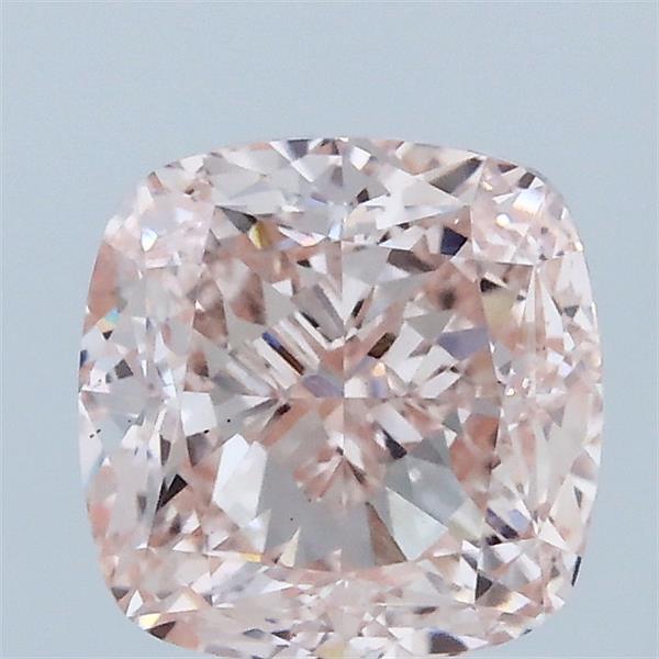2.03 Carat Cushion Shaped, Ideal Cut, FANCY PINK Color, VS1 Clarity, IGI Certified Lab Grown Diamond
